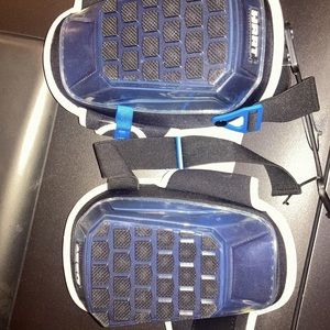 Heavy duty knee pads blue